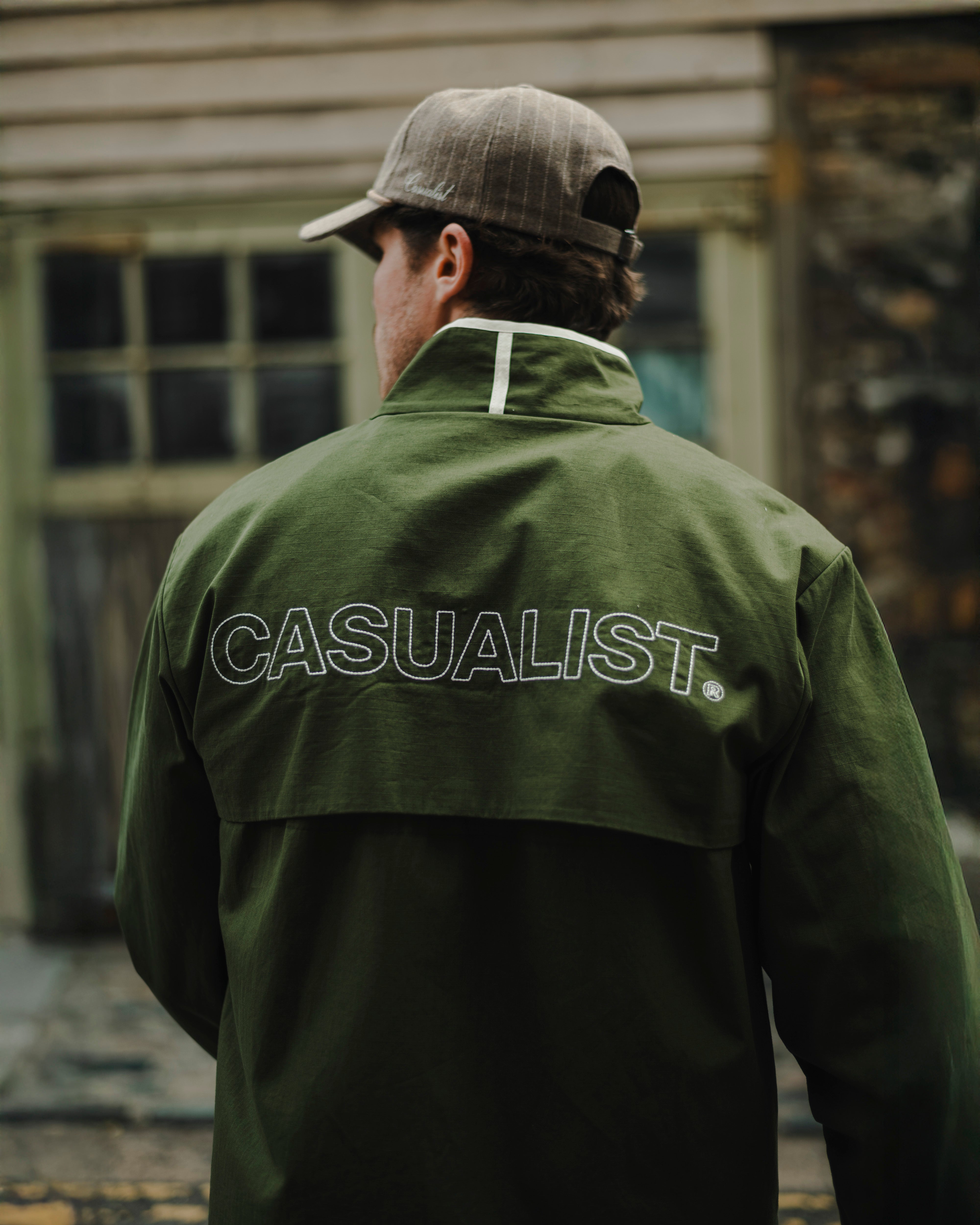 Casualist Cart Path Ripstop Jacket detail ventilation back