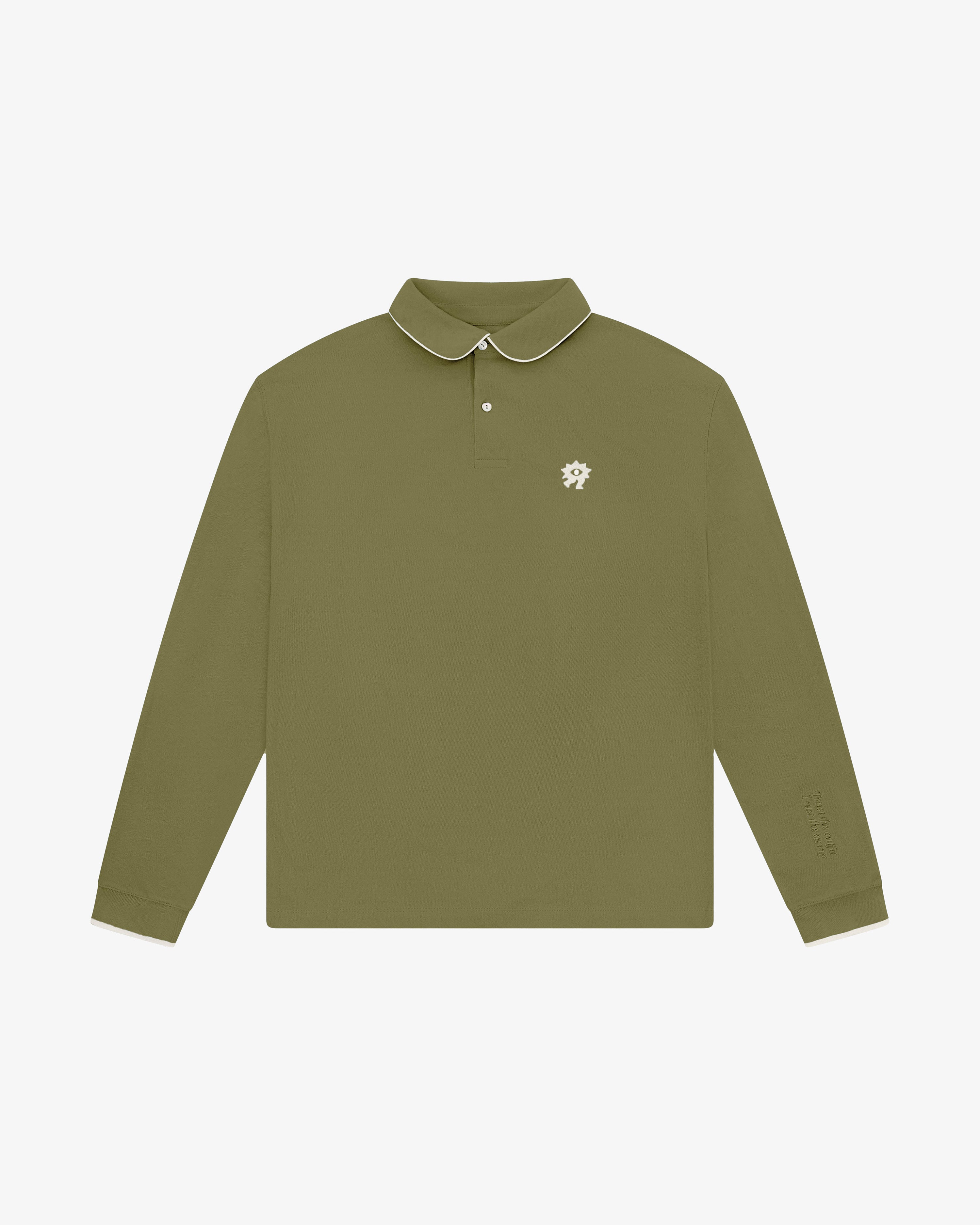 Trust the Swing Pique Polo - Olive
