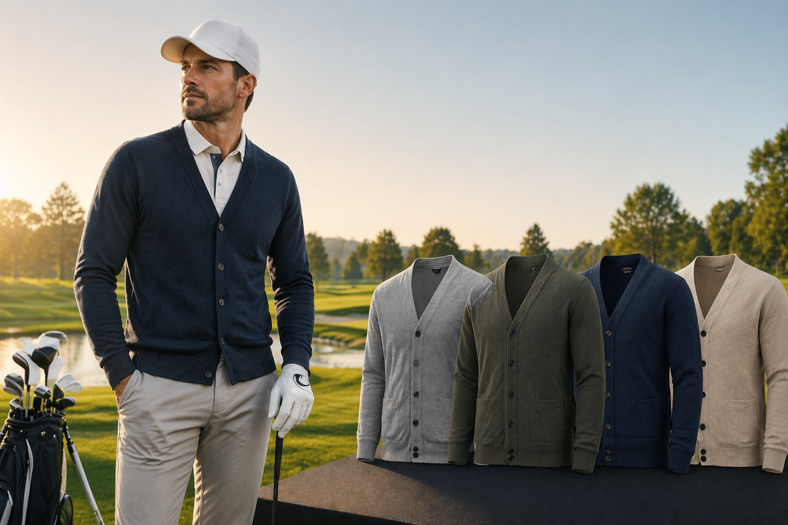 Best golf cardigan in 2026 - CASUALIST