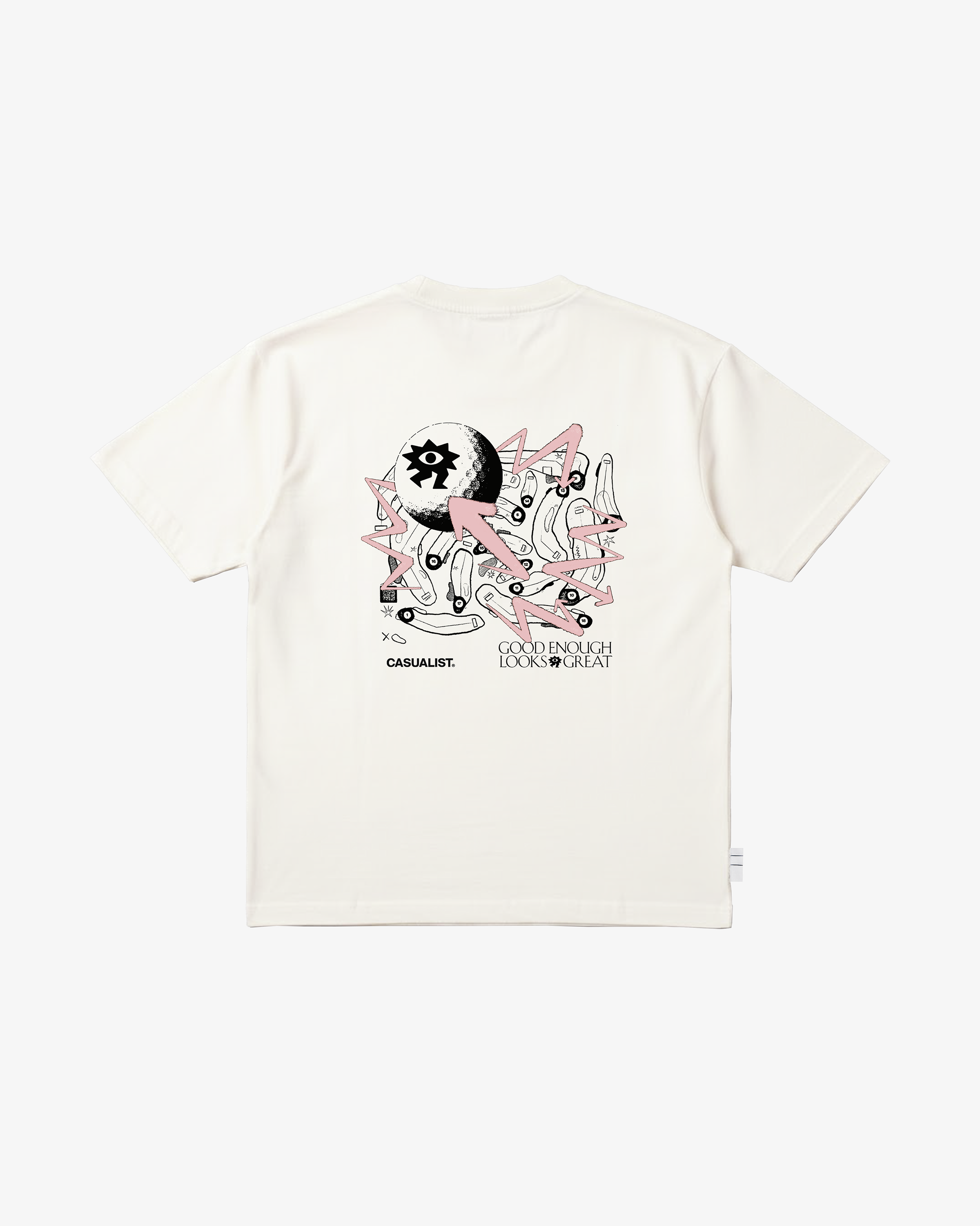 Good Enough Tee — Organic Cotton Golf T-shirt | Casualist