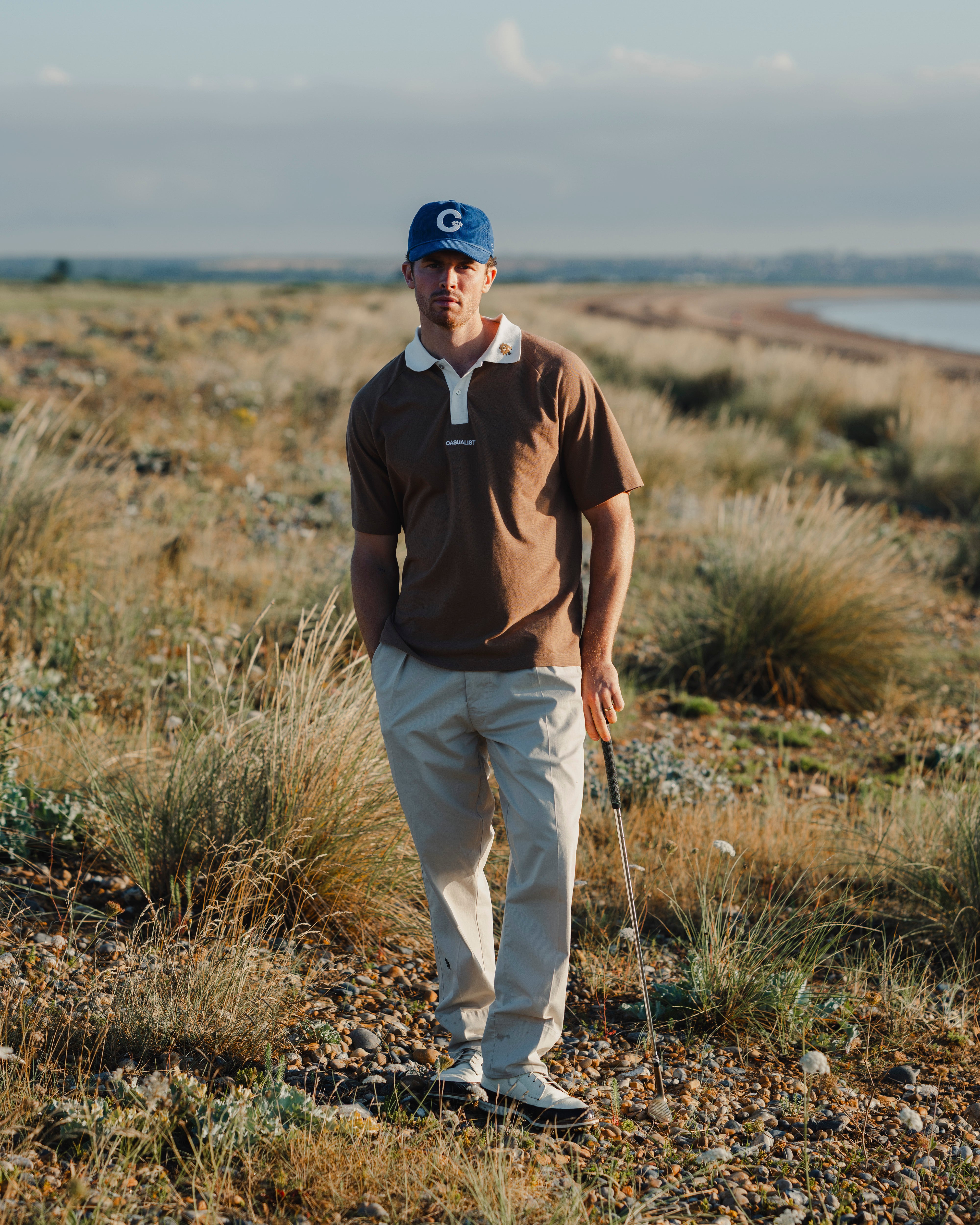 Weekend Pique Polo - Mocha