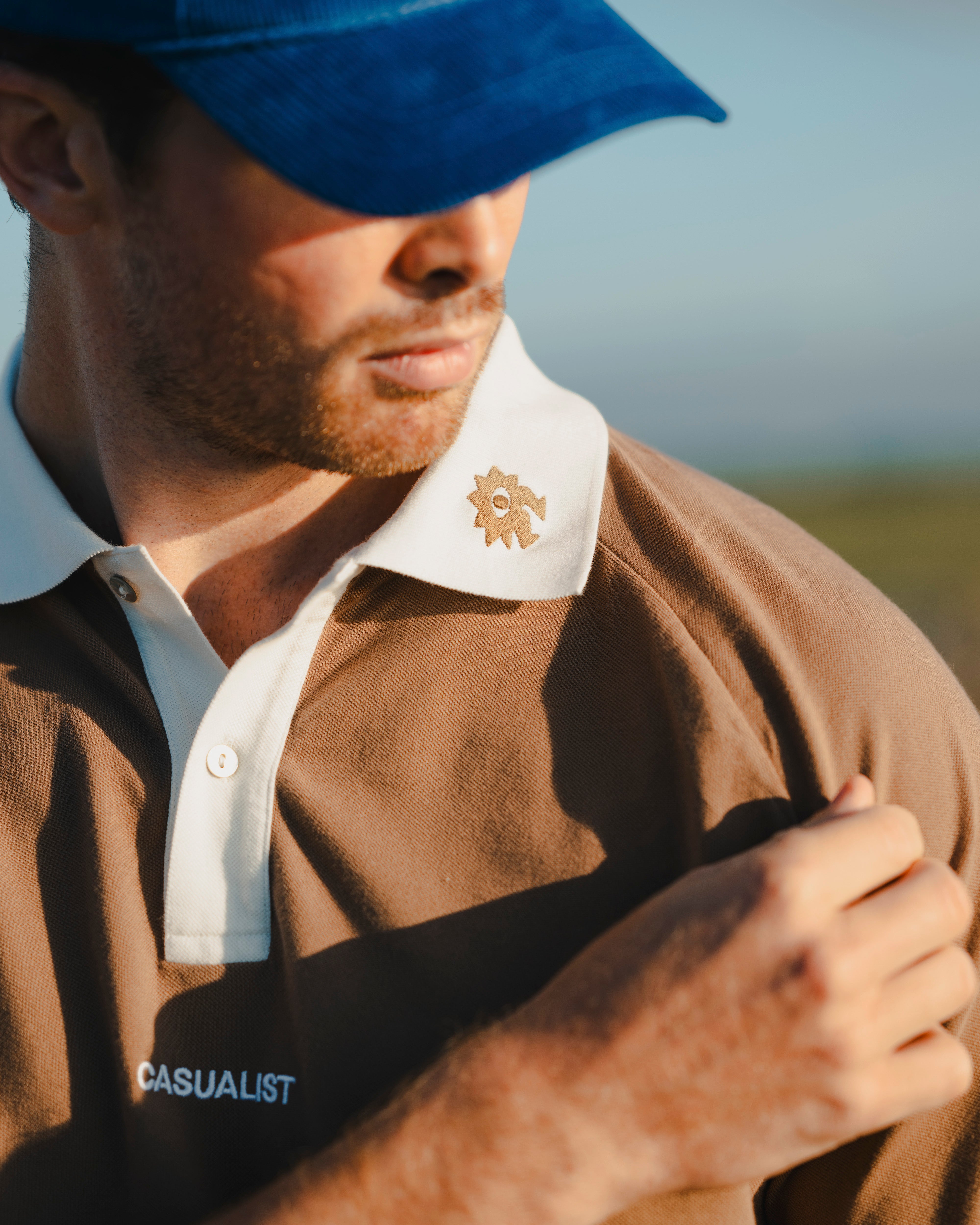 Weekend Pique Polo - Mocha