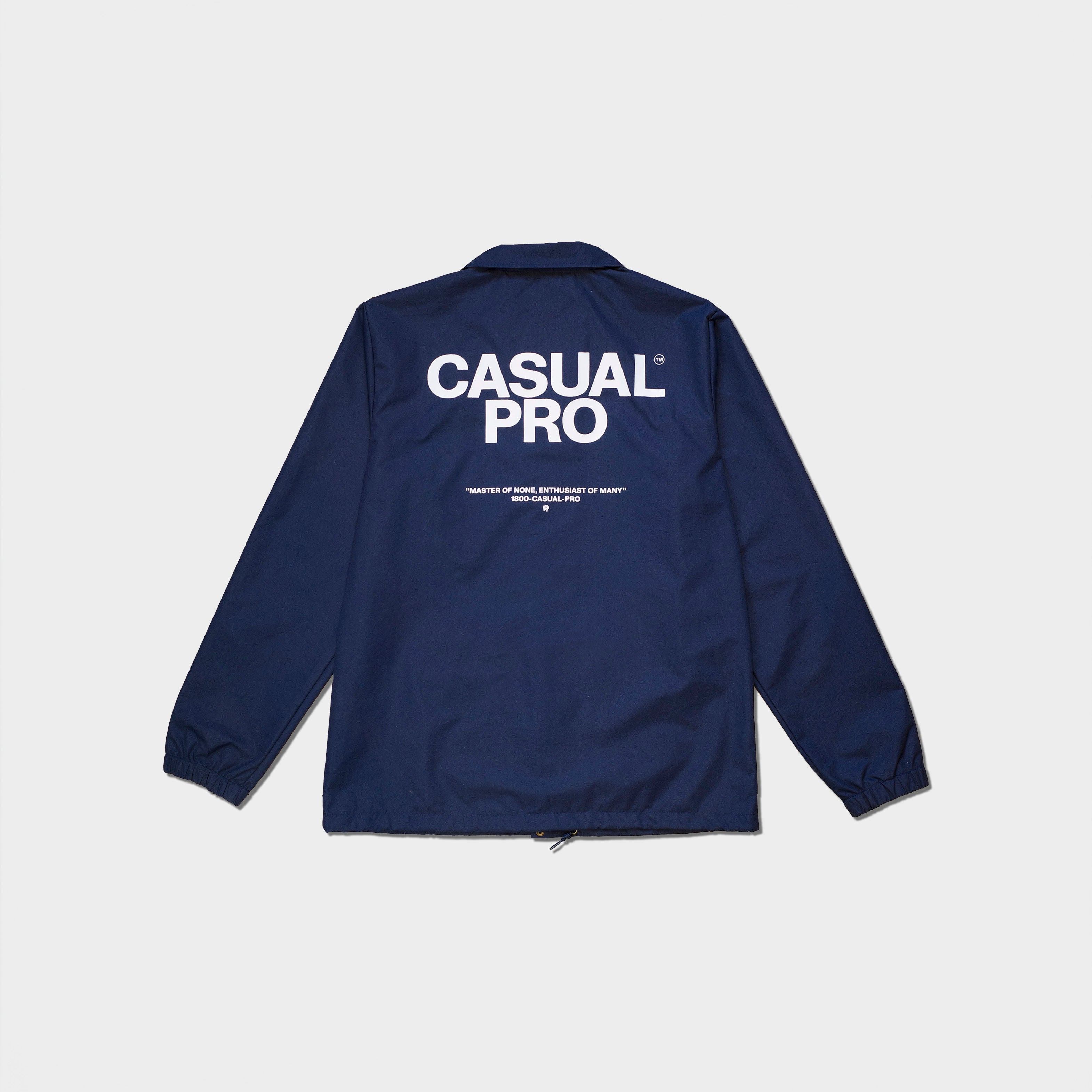 Windbreaker Coach Jacket — Water Resistant Golf Jacket | Casualist