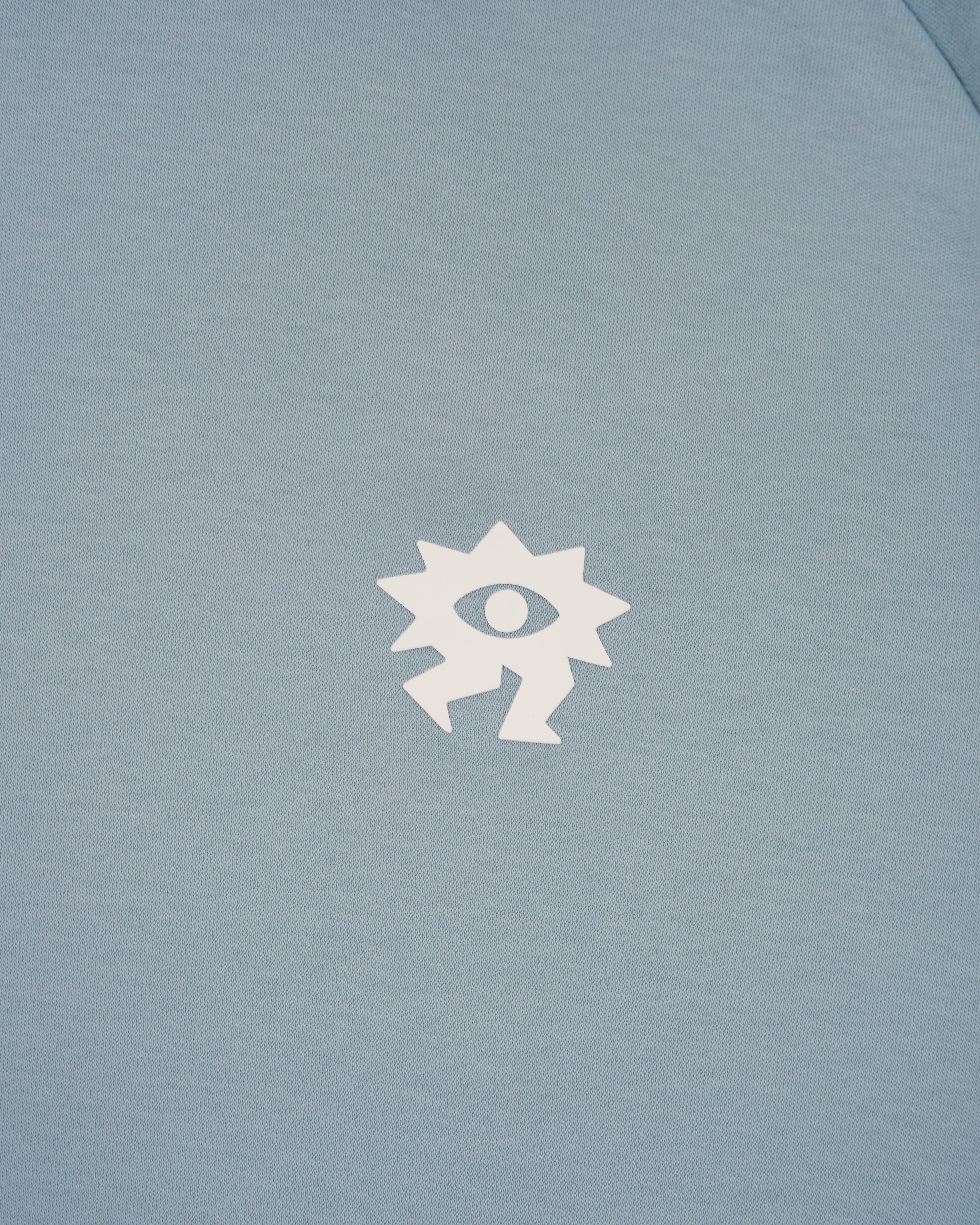 Appropriate Dress Code Mockneck Tee - Dusty Blue