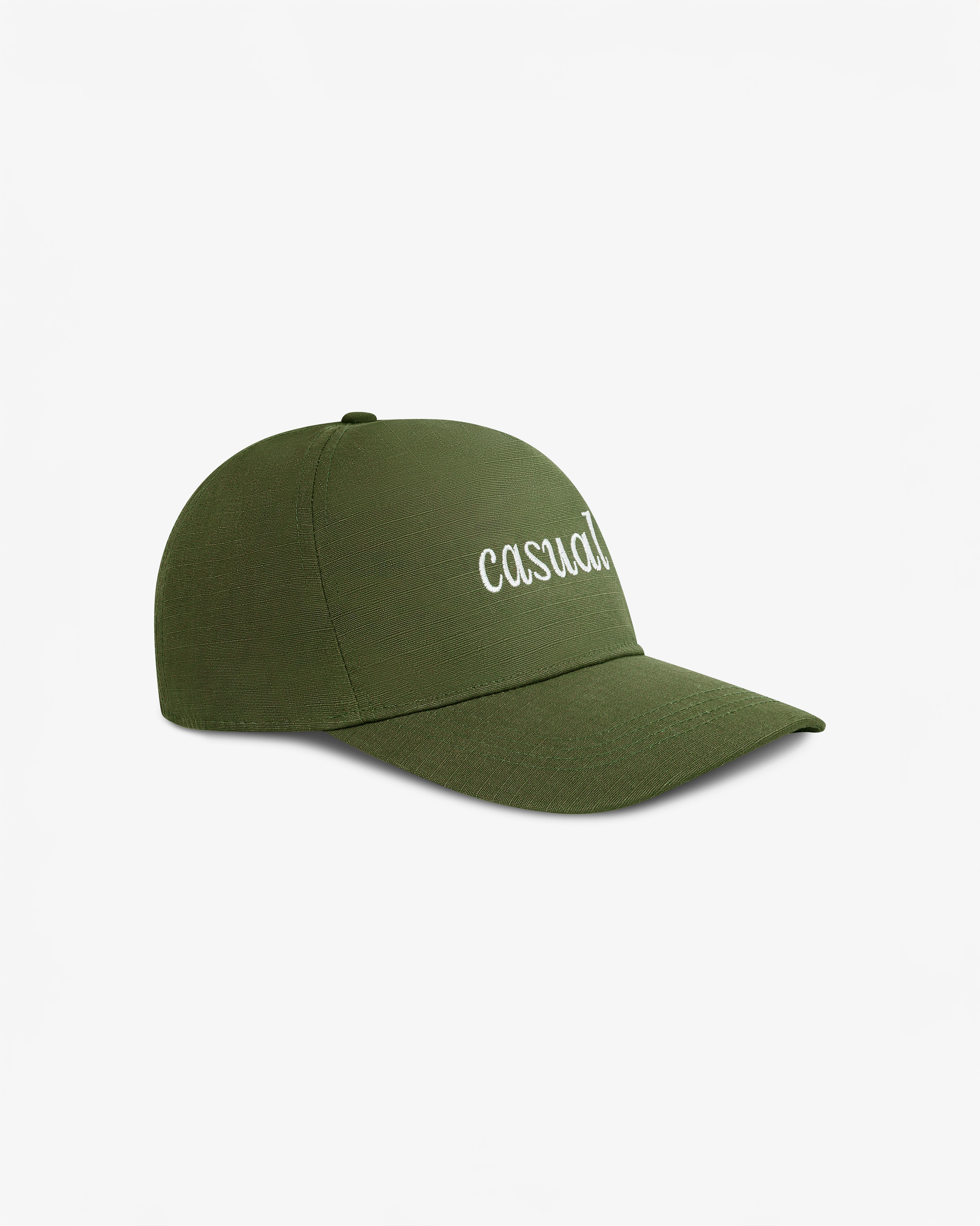 Casual 5 Panels Ripstop Cap - Olive